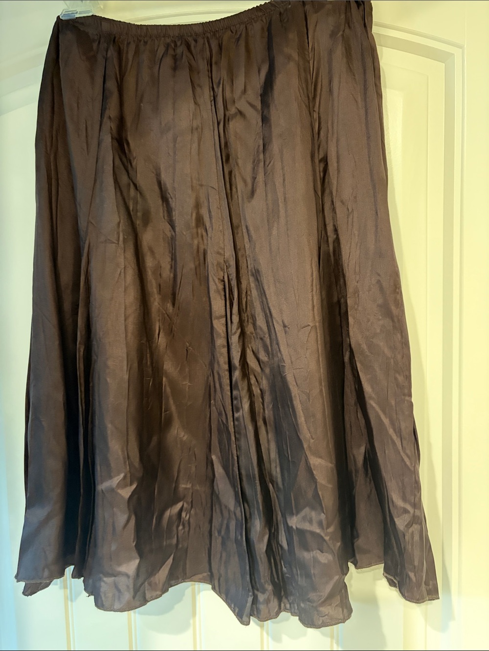 Karen Kane Chocolate Brown A-Line Full Skirt